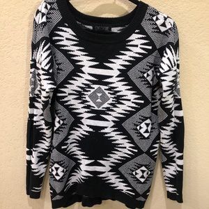 Black & White Sweater
